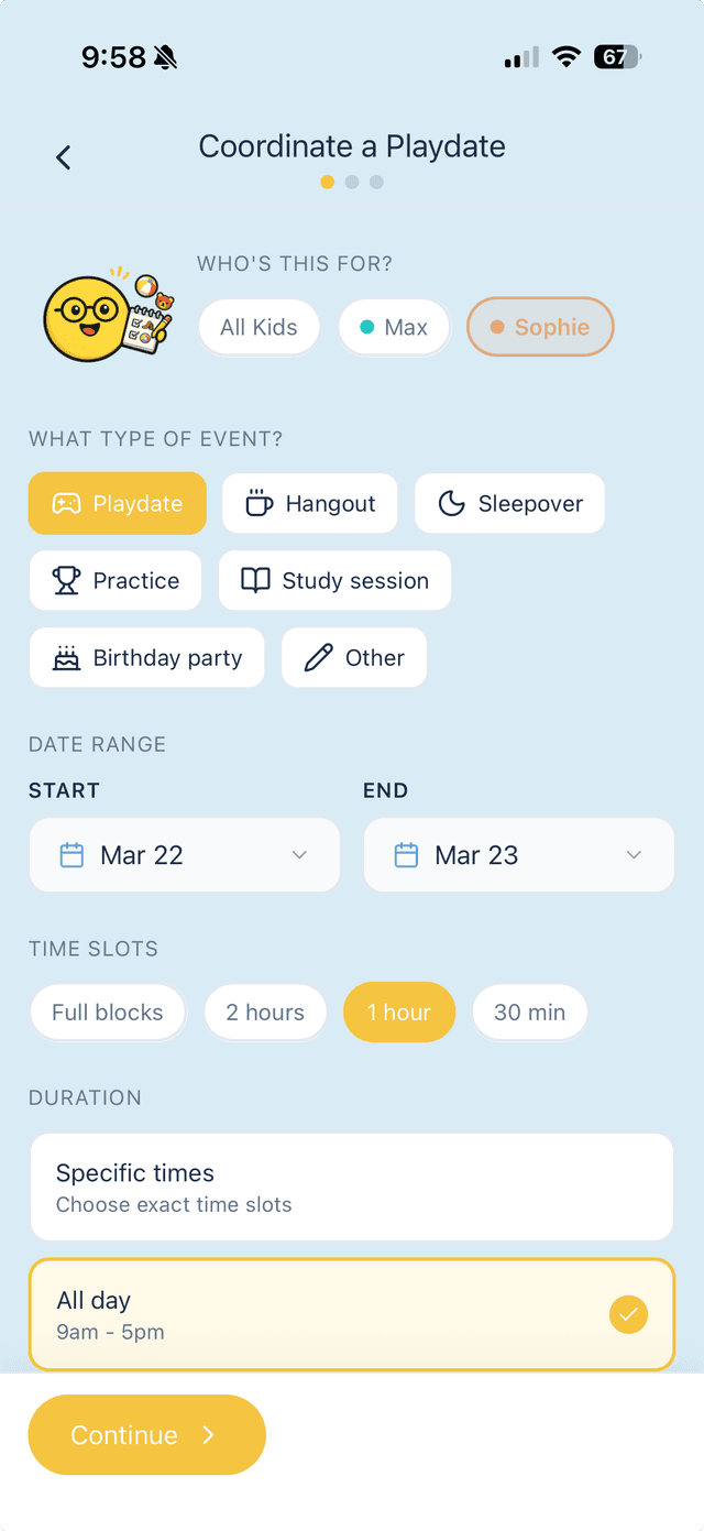Coordinate a Playdate screen
